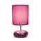 Simple Designs Stonies Small Stone Look Table Lamp
